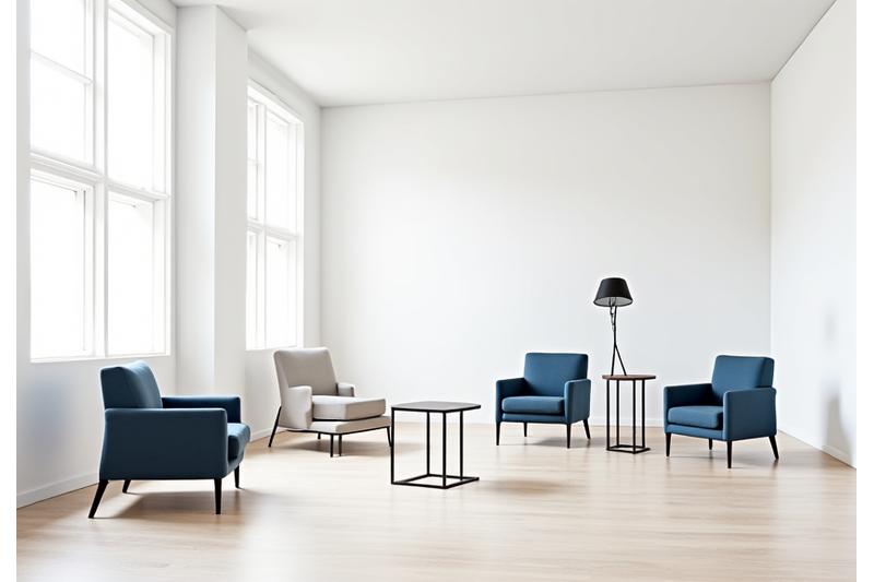 Collection de mobilier Bauhaus minimaliste et élégante